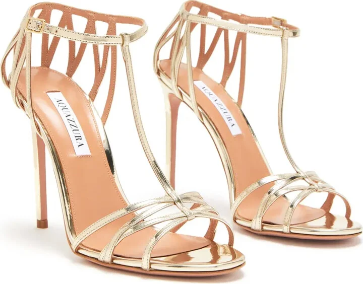 105mm Leather Sandals - Image 2