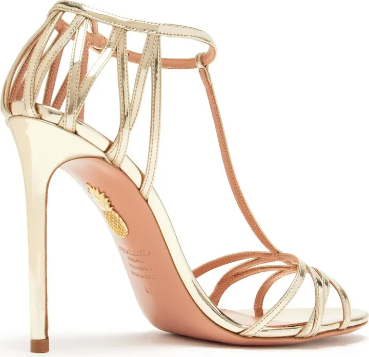 105mm Leather Sandals - Image 3