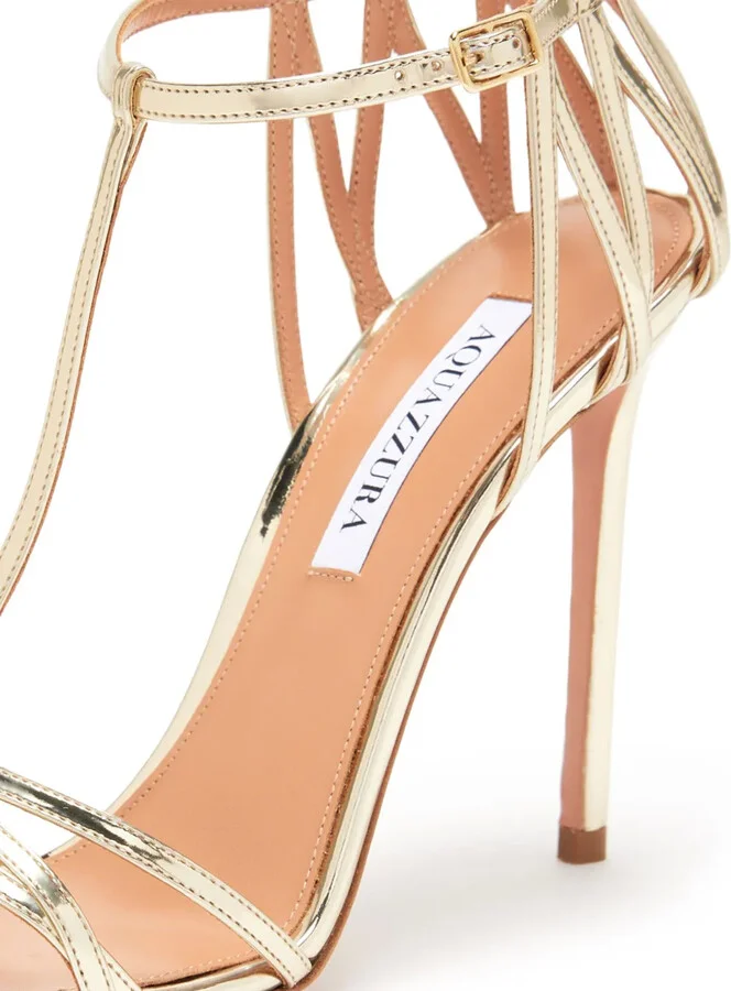 105mm Leather Sandals - Image 4