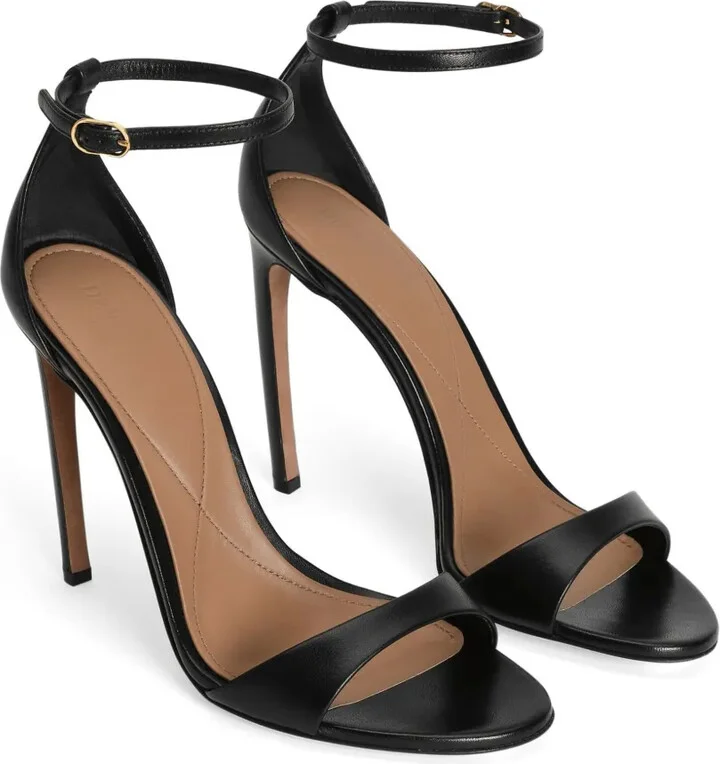 105mm Leather Sandals - Image 2