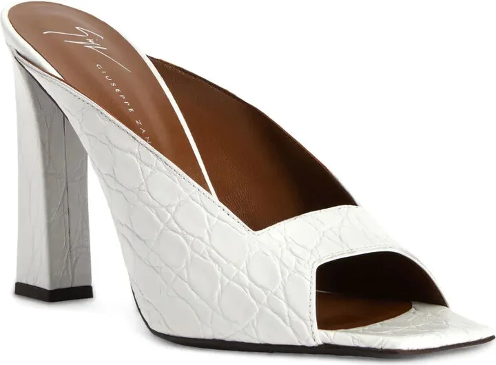 105mm Leather Sandals - Image 2