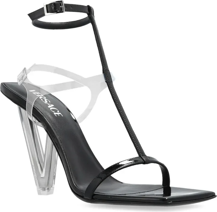 105mm Leather Sandals - Image 2
