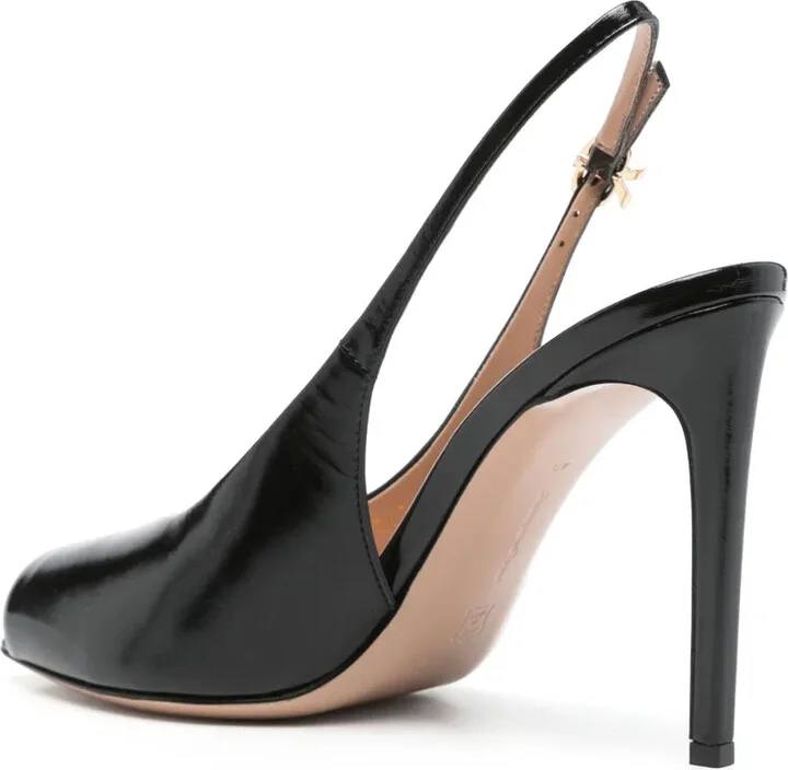 105mm Leather Sandals - Image 3