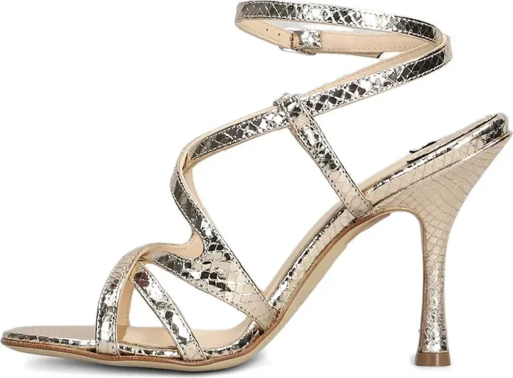 105mm Leather Sandals - Image 4