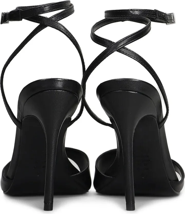 105mm Leather Sandals - Image 3