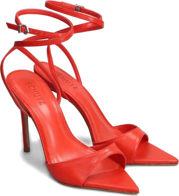 105mm Leather Sandals - Image 2