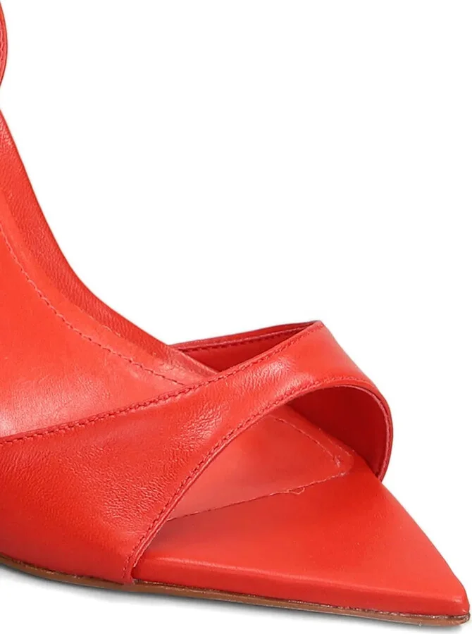 105mm Leather Sandals - Image 5