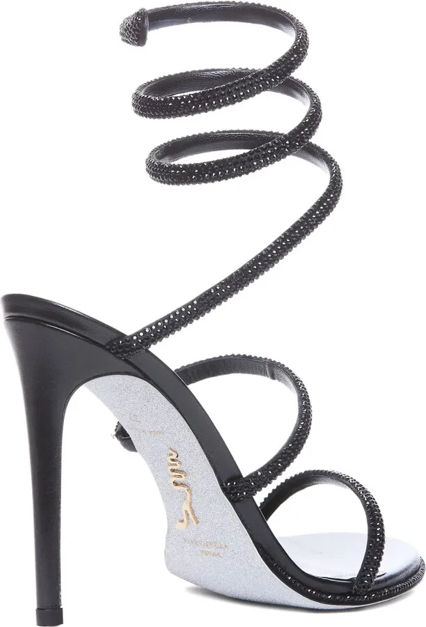 105mm Leather Sandals - Image 2