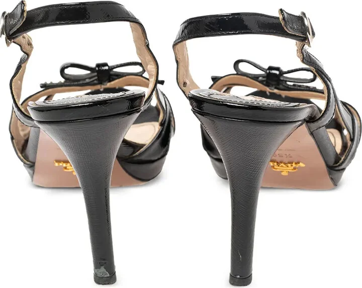 105mm Leather Sandals - Image 3