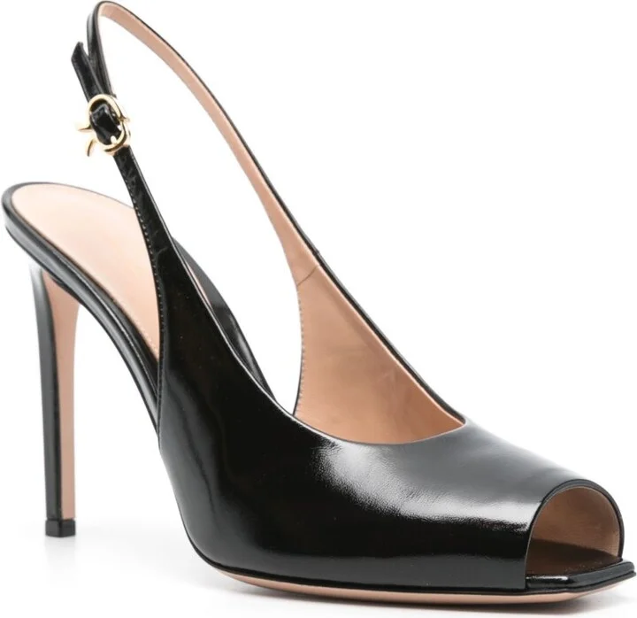 105mm Leather Sandals - Image 2