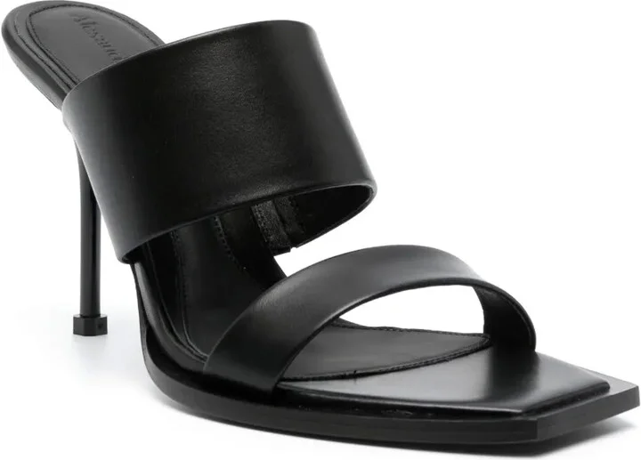 105mm Leather Sandals - Image 2