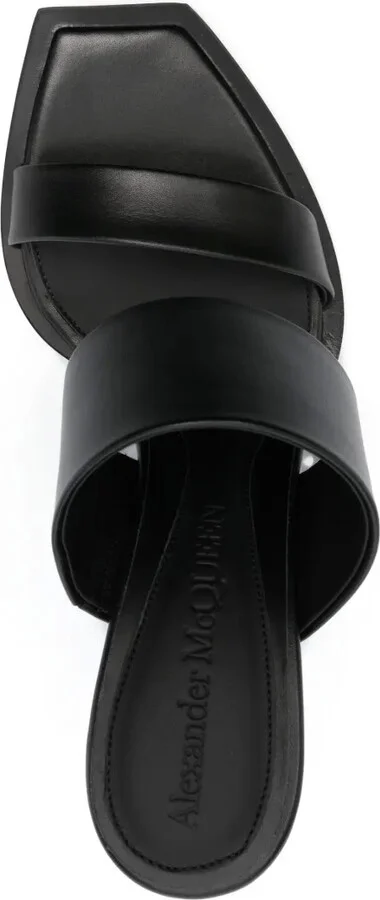 105mm Leather Sandals - Image 4