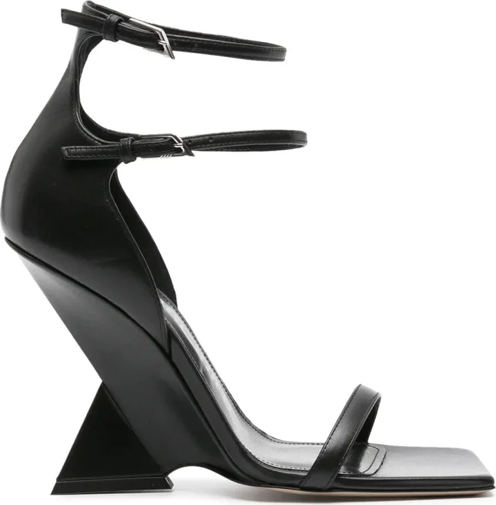 105mm Leather Sandals