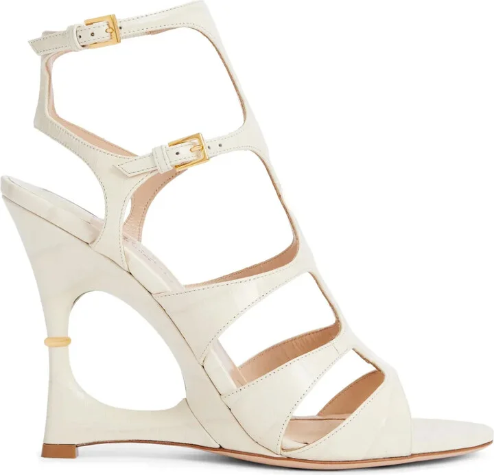 105mm Leather Sandals