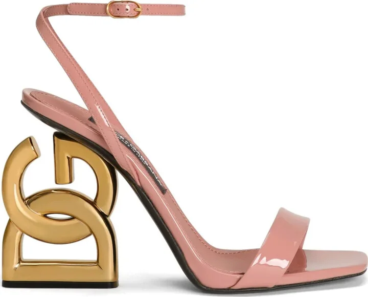 105mm Leather Sandals