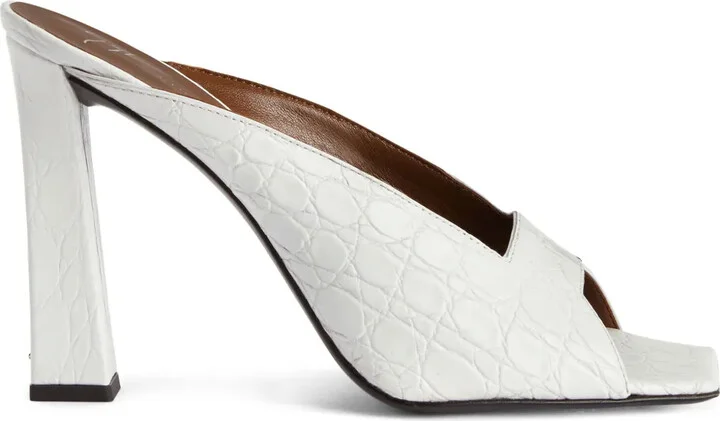 105mm Leather Sandals