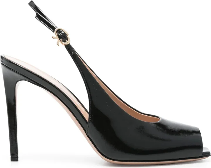 105mm Leather Sandals