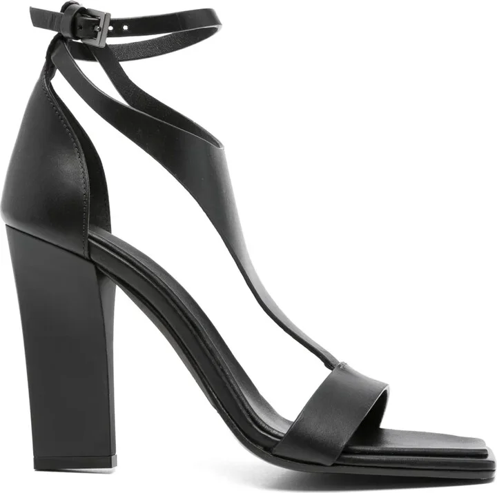 105mm Leather Sandals
