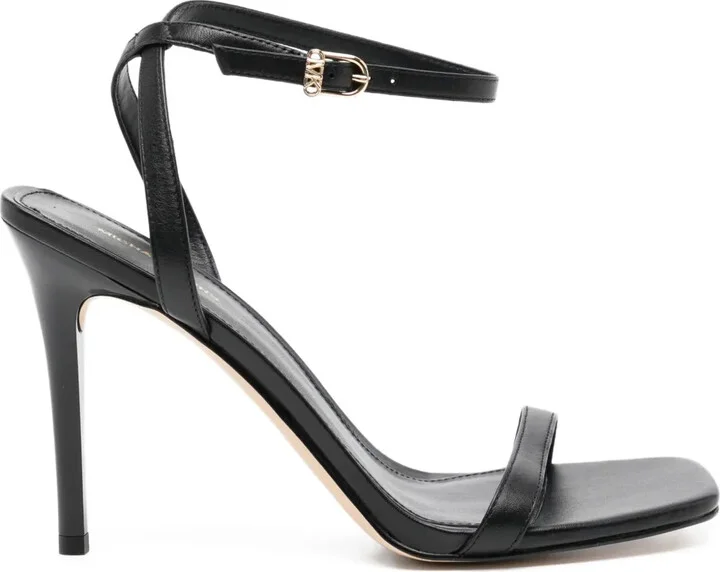 105mm Liana leather sandals