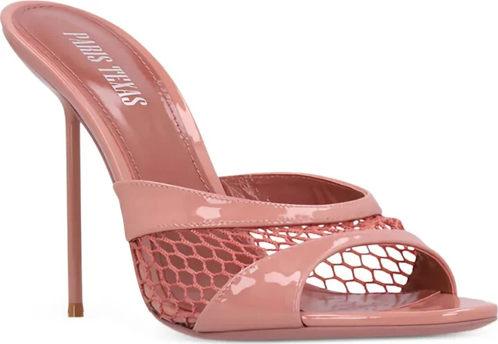 105mm Lidia patent-leather mules - Image 2