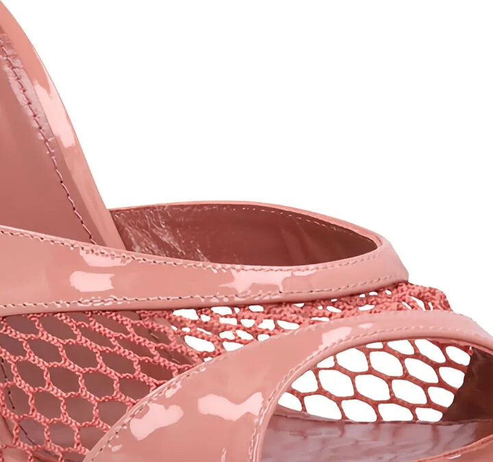 105mm Lidia patent-leather mules - Image 4