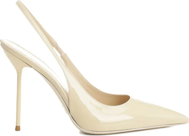105mm Lidia slingback pointed-toe pumps