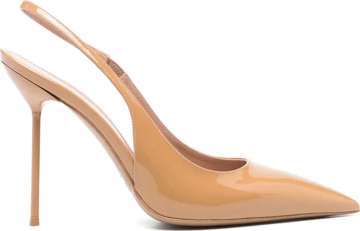 105mm Lidia slingback pumps