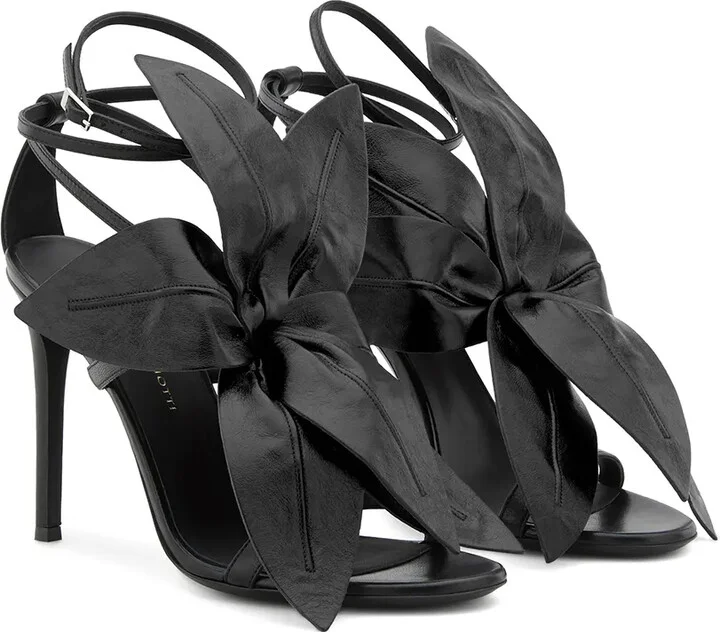 105mm Lilium floral-embellished sandals - Image 2