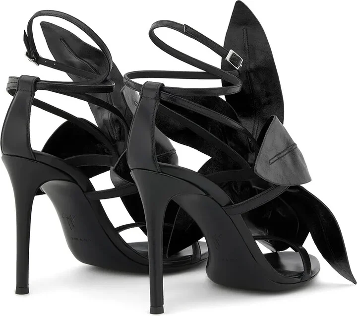 105mm Lilium floral-embellished sandals - Image 3