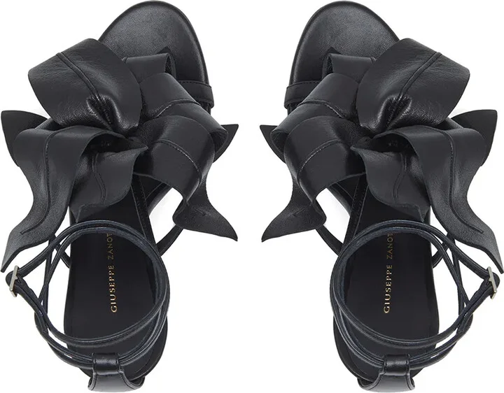 105mm Lilium floral-embellished sandals - Image 4