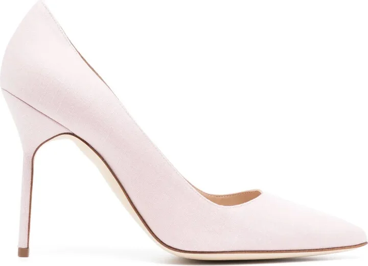 105mm Linen Pumps