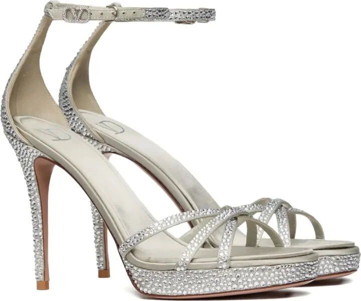 105mm Logo-buckle sandals - Image 2