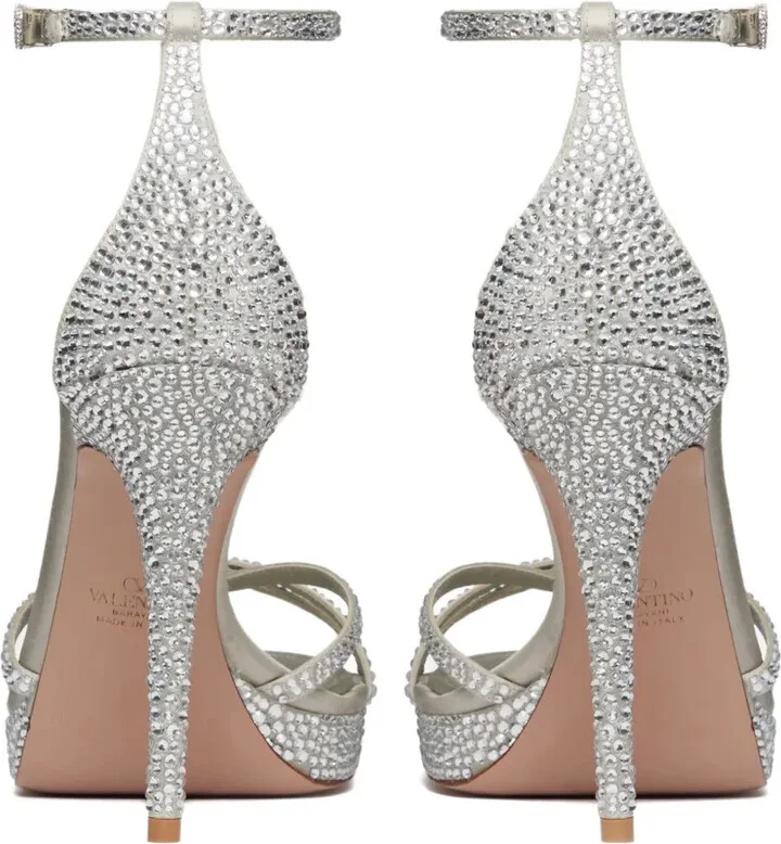 105mm Logo-buckle sandals - Image 3