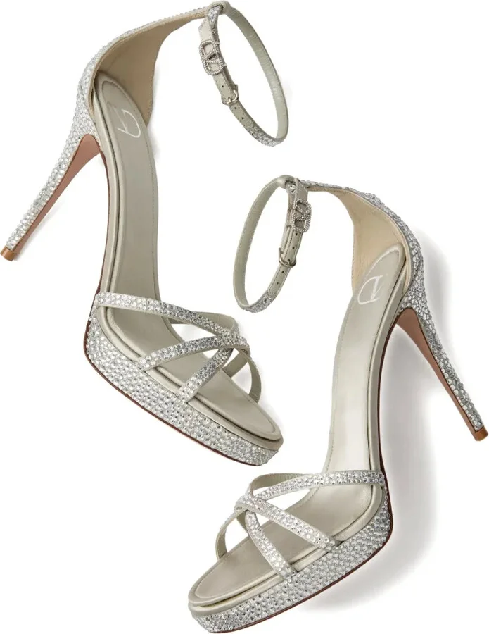 105mm Logo-buckle sandals - Image 5