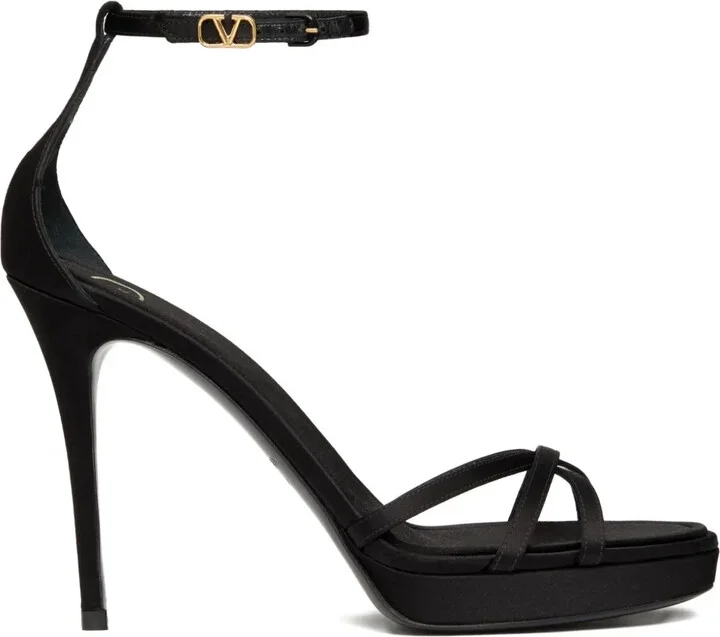 105mm Logo-buckle sandals