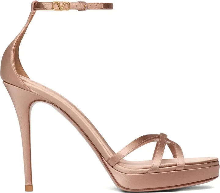 105mm Logo-buckle sandals