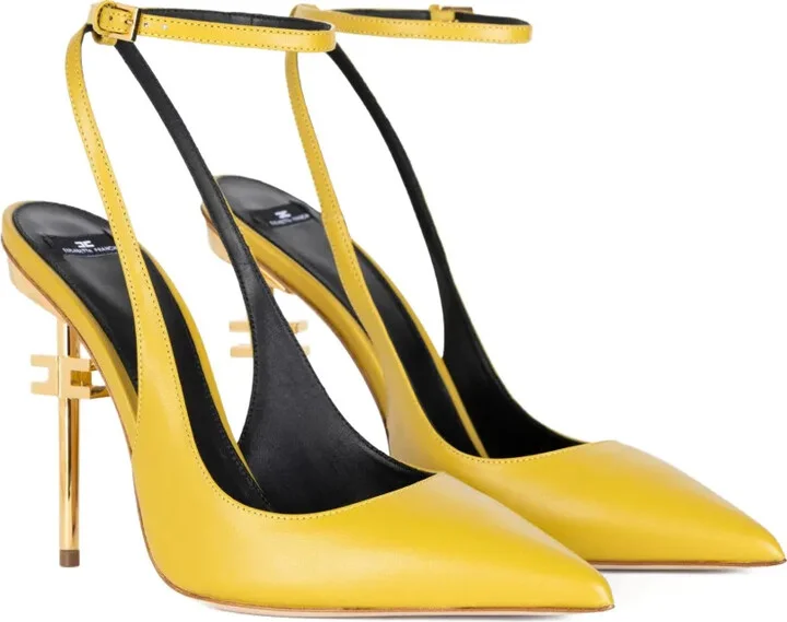105mm Logo-Detail Slingback Pumps - Image 2
