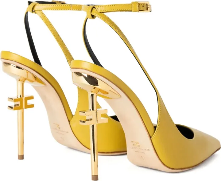 105mm Logo-Detail Slingback Pumps - Image 4