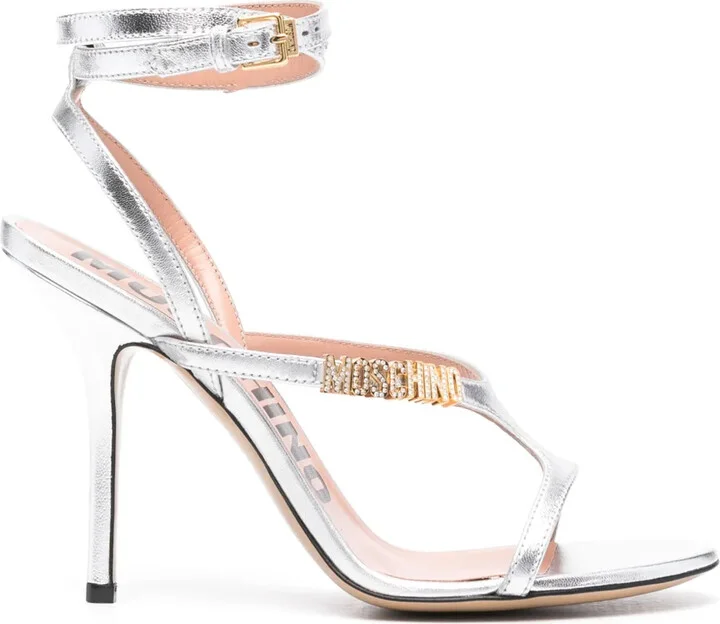 105mm Logo-Plaque Sandals