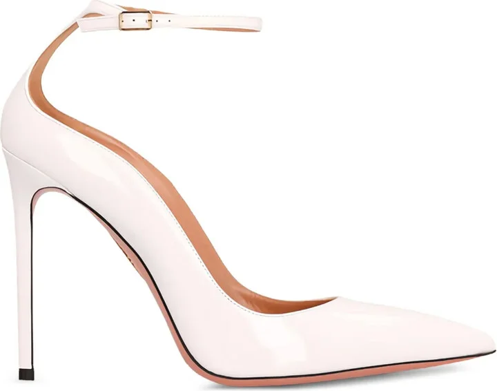 105mm Love Affair ankle-strap pumps