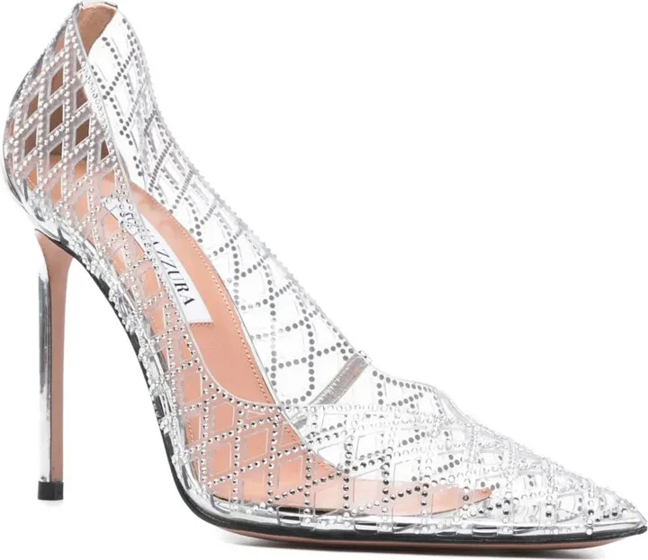105mm Lumiere crystal-embellished pumps - Image 2