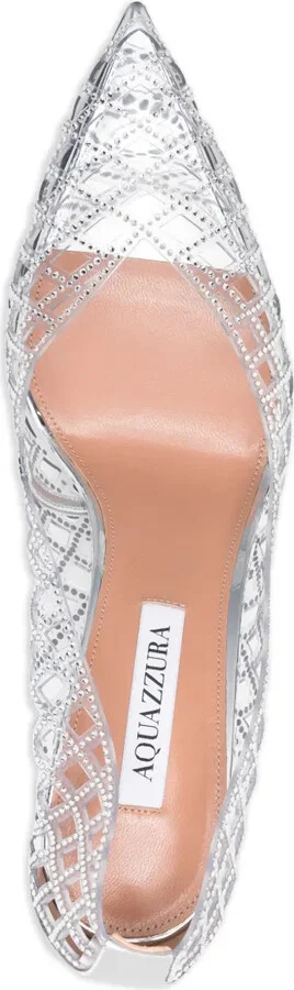 105mm Lumiere crystal-embellished pumps - Image 4