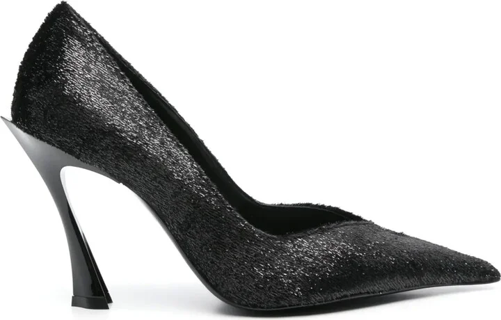 105mm Lurex Pumps