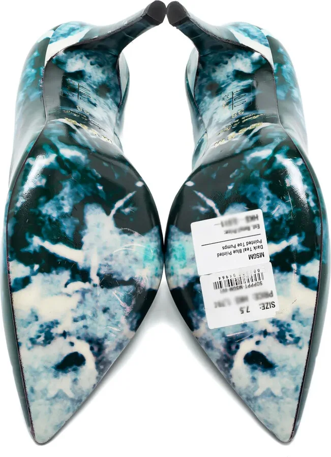 105mm Marble-Print Pumps - Image 3