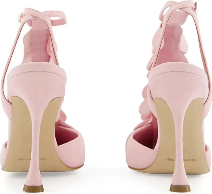 105mm Marwam petal-embellished pumps - Image 3
