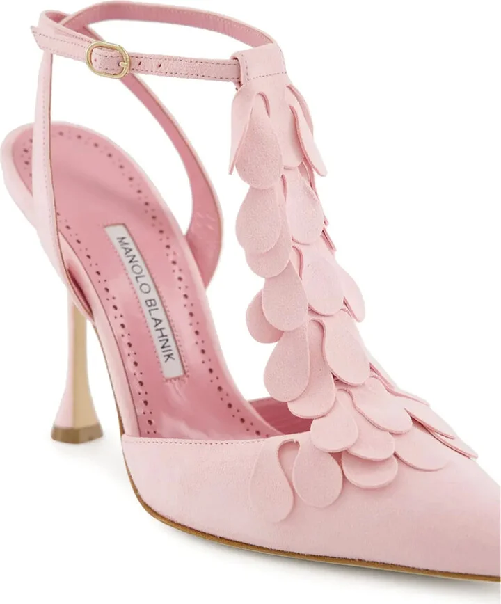 105mm Marwam petal-embellished pumps - Image 5