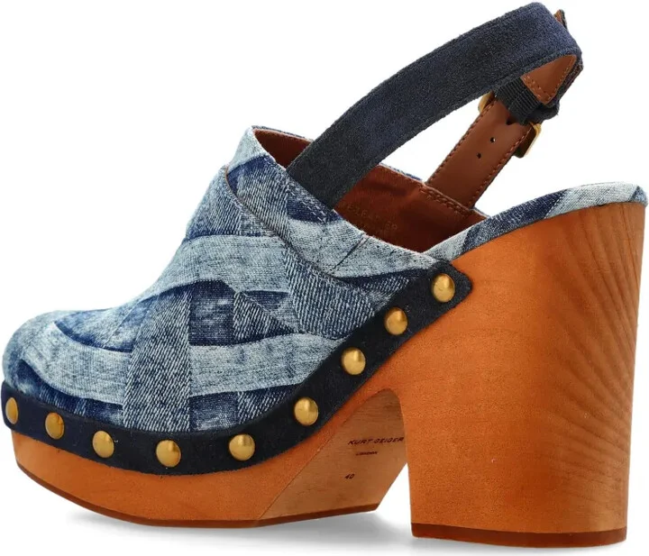 105mm Mayfair slingback buckle pumps - Image 4