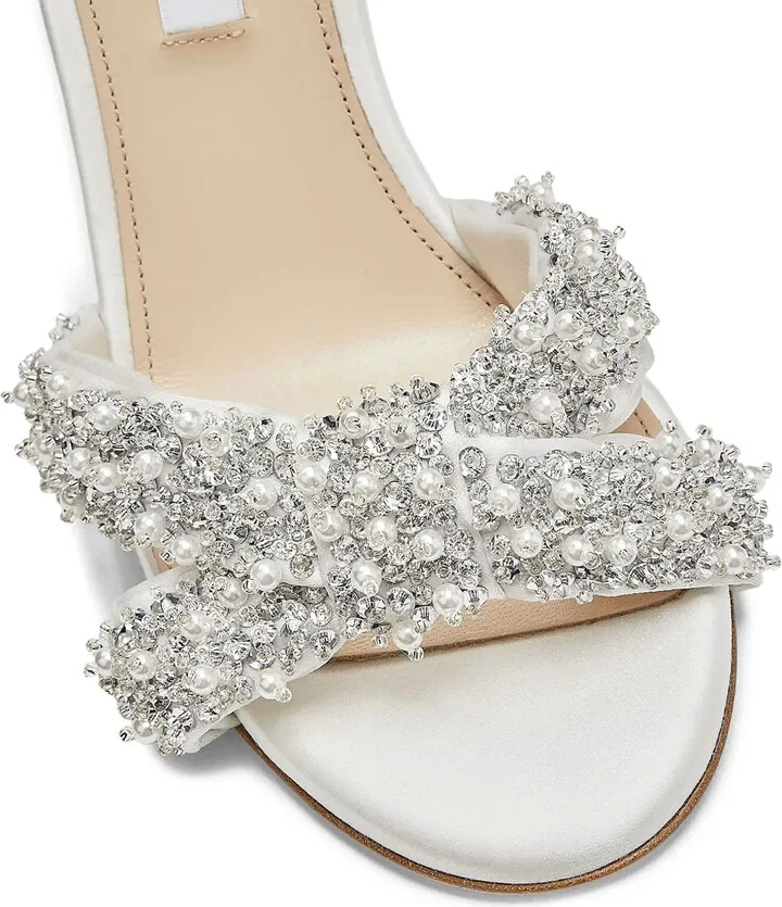 105mm Melodie crystal-embellished sandals - Image 3