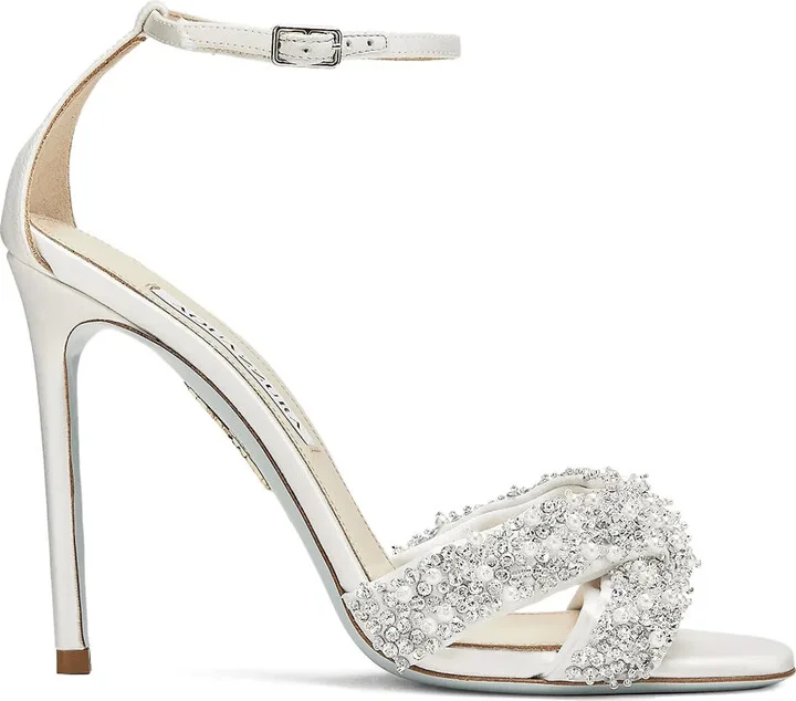 105mm Melodie crystal-embellished sandals