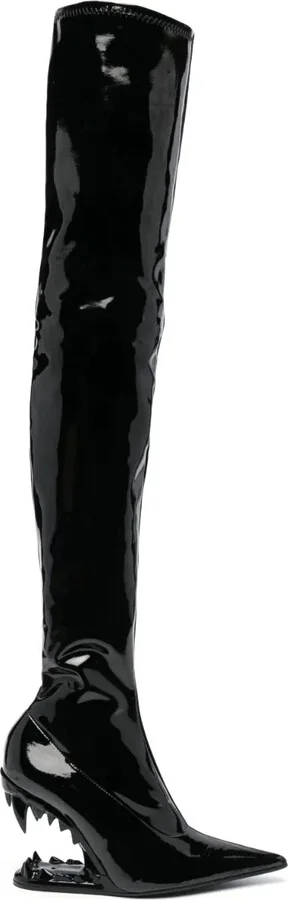105mm Morso leather boots